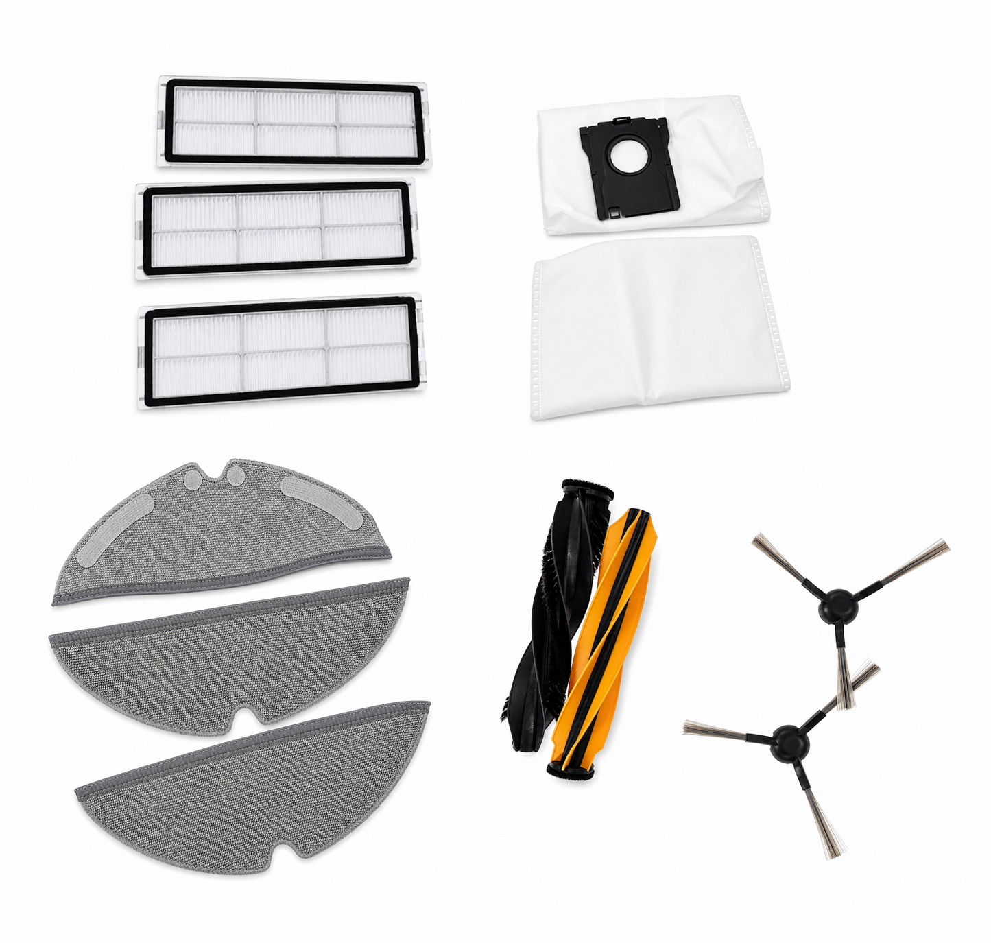 Dreame D20 Pro Plus, GoVac 300 | Original Consumable Parts & Accessories: Brushes, Mops, HEPA Filters, Dust Bags (Kit)