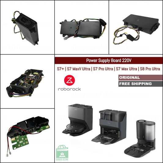 Roborock S7+, S7 MaxV Ultra, S7 Max Ultra, S7 Pro Ultra, S8 Pro Ultra | Original Spare & Repair Parts For Auto Dock: Power Supply Board 220V