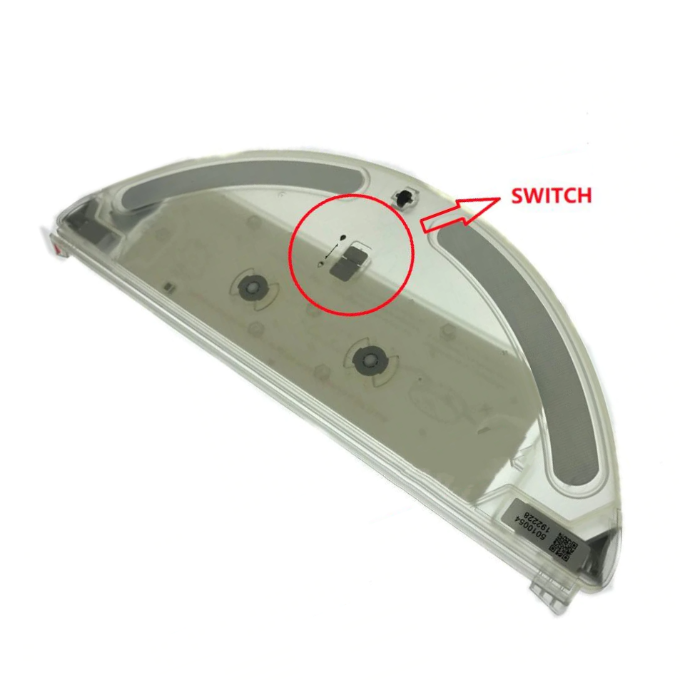 Roborock S5, S5 Max, S6, S6 Pure, S6 MaxV | Original Spare Parts & Accessories: Mops, Mop Holder & Water Tank - Black Or White, Pump Sealing Connector