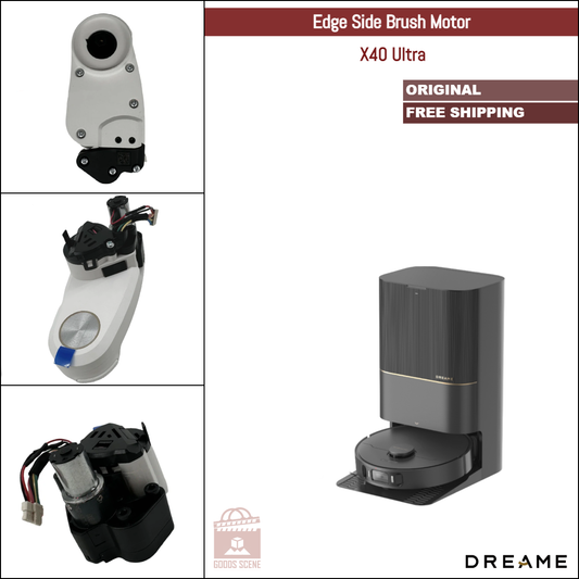 Dreame X40 Ultra | Original Spare & Repair Parts: Edge Side Brush Motor, White