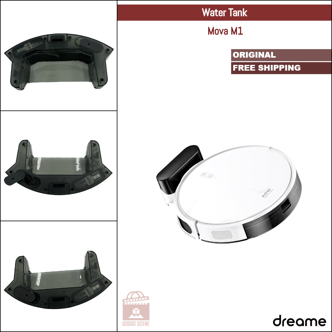 Dreame Mova M1 | Original Spare Parts & Accessories: Water Tank