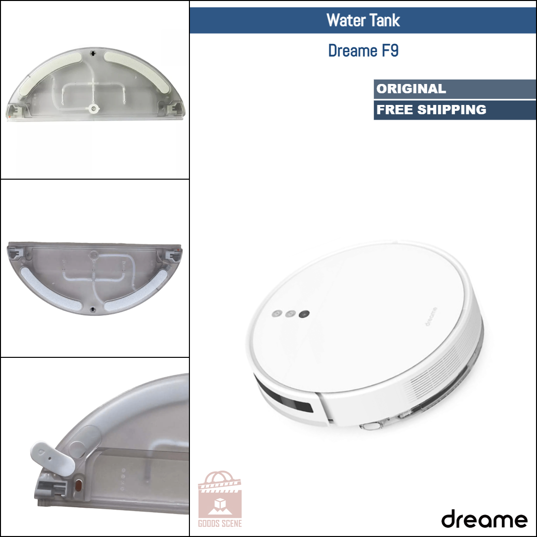 Dreame F9 | Original Spare Parts & Accessories: Water Tank