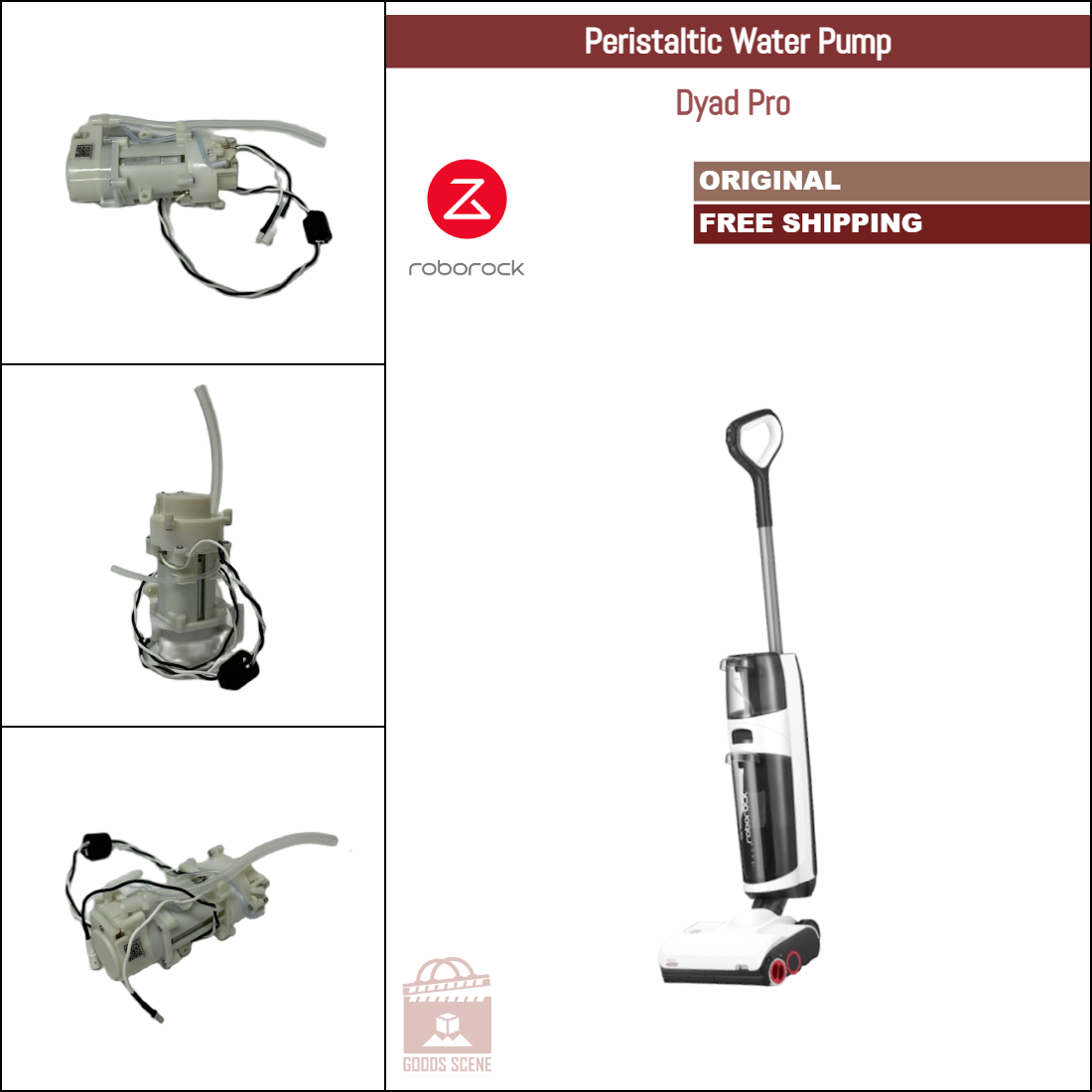Roborock Dyad Pro | Original Spare & Repair Parts: Peristaltic Pump, Global Version