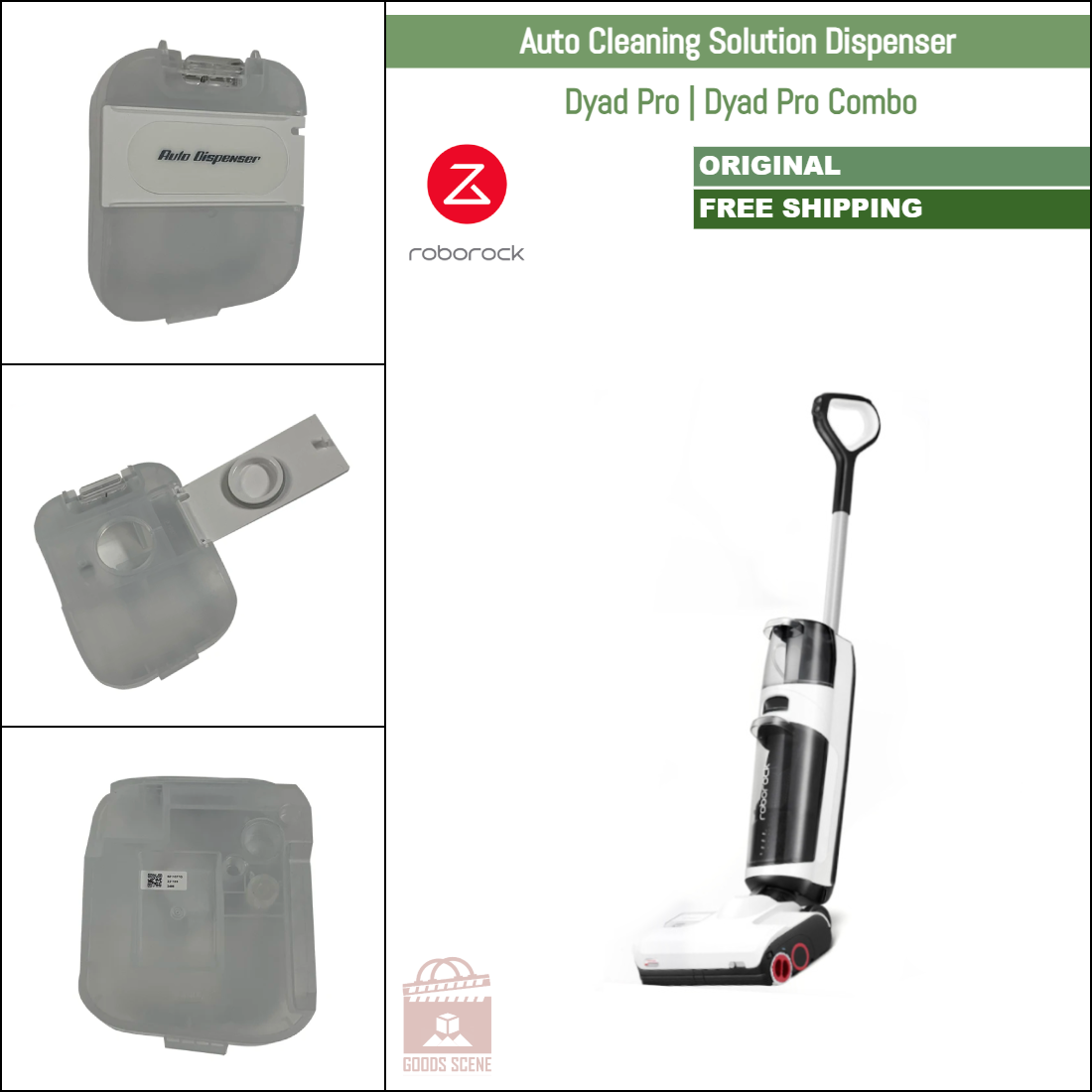 Roborock Dyad Pro, Dyad Pro Combo | Original Spare & Repair Parts: Auto Dispenser