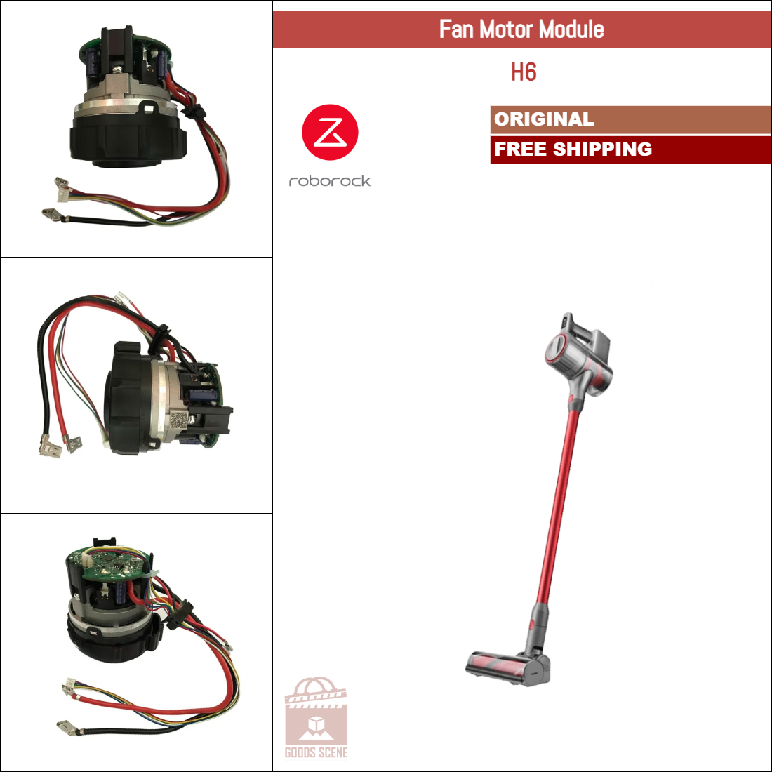 Roborock H6 | Original Spare & Repair Parts: Fan Motor Module