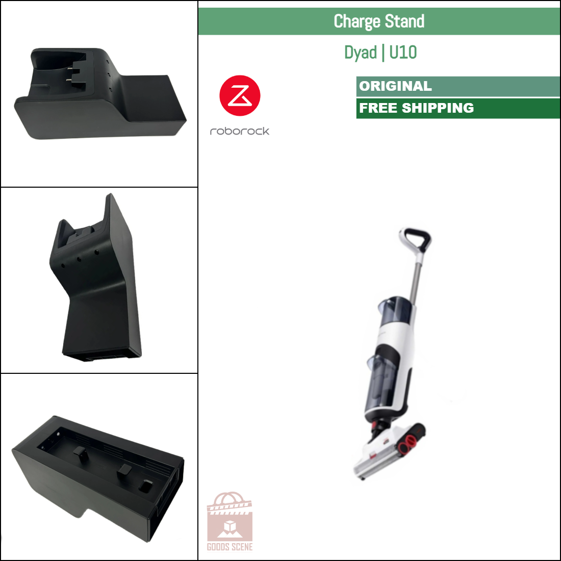 Roborock Dyad, U10 | Original Spare Parts & Accessories: Charge Stand
