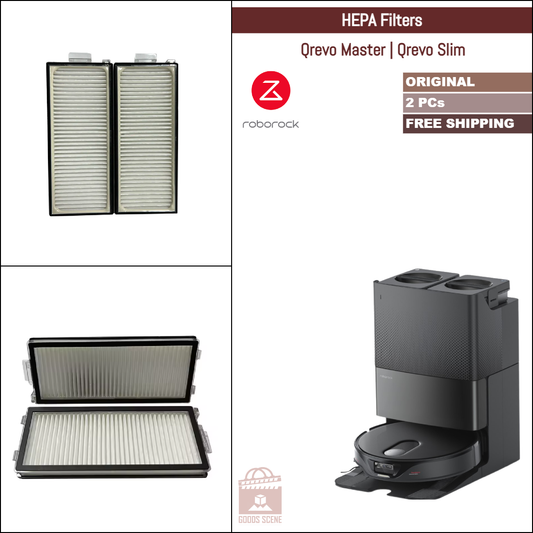 Roborock Qrevo Master, Qrevo Slim | Original Consumable Parts & Accessories: HEPA Filters