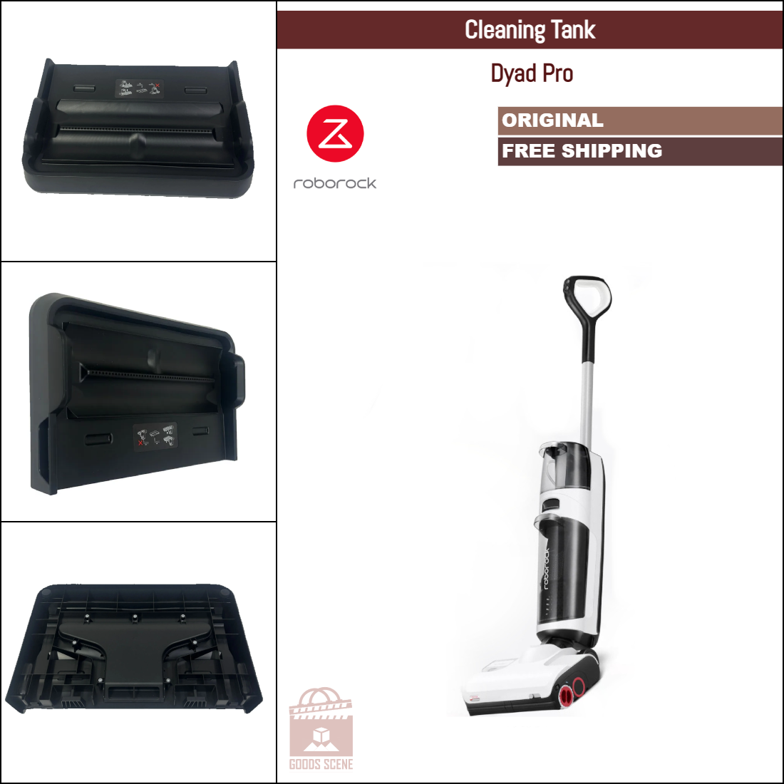 Roborock Dyad Pro | Original Spare Parts & Accessories: Cleaning Tank Tray