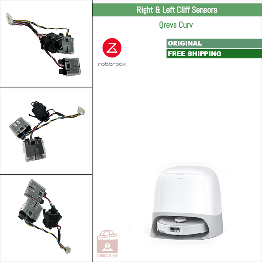 Roborock Qrevo Curv | Original Spare & Repair Parts: Right & Left Cliff Sensors Assembly