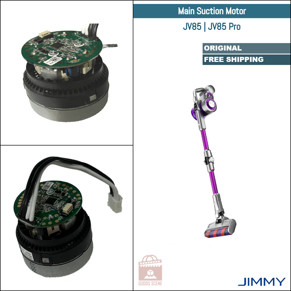 Jimmy JV85, JV85 Pro | Original Spare & Repair Parts: Main Motor