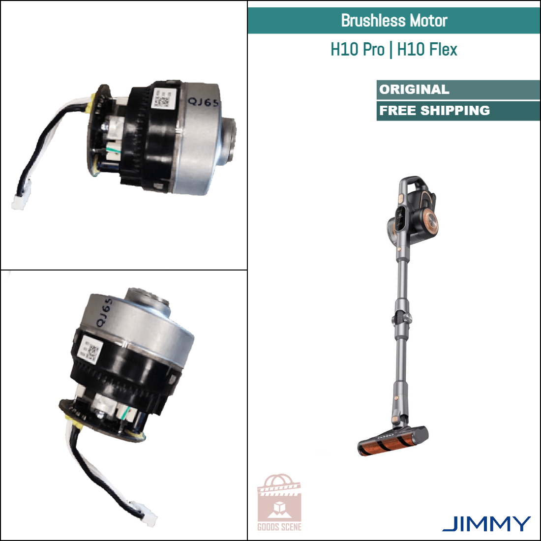 Jimmy H10 Pro, H10 Flex | Original Spare & Repair Parts: Brushless Motor