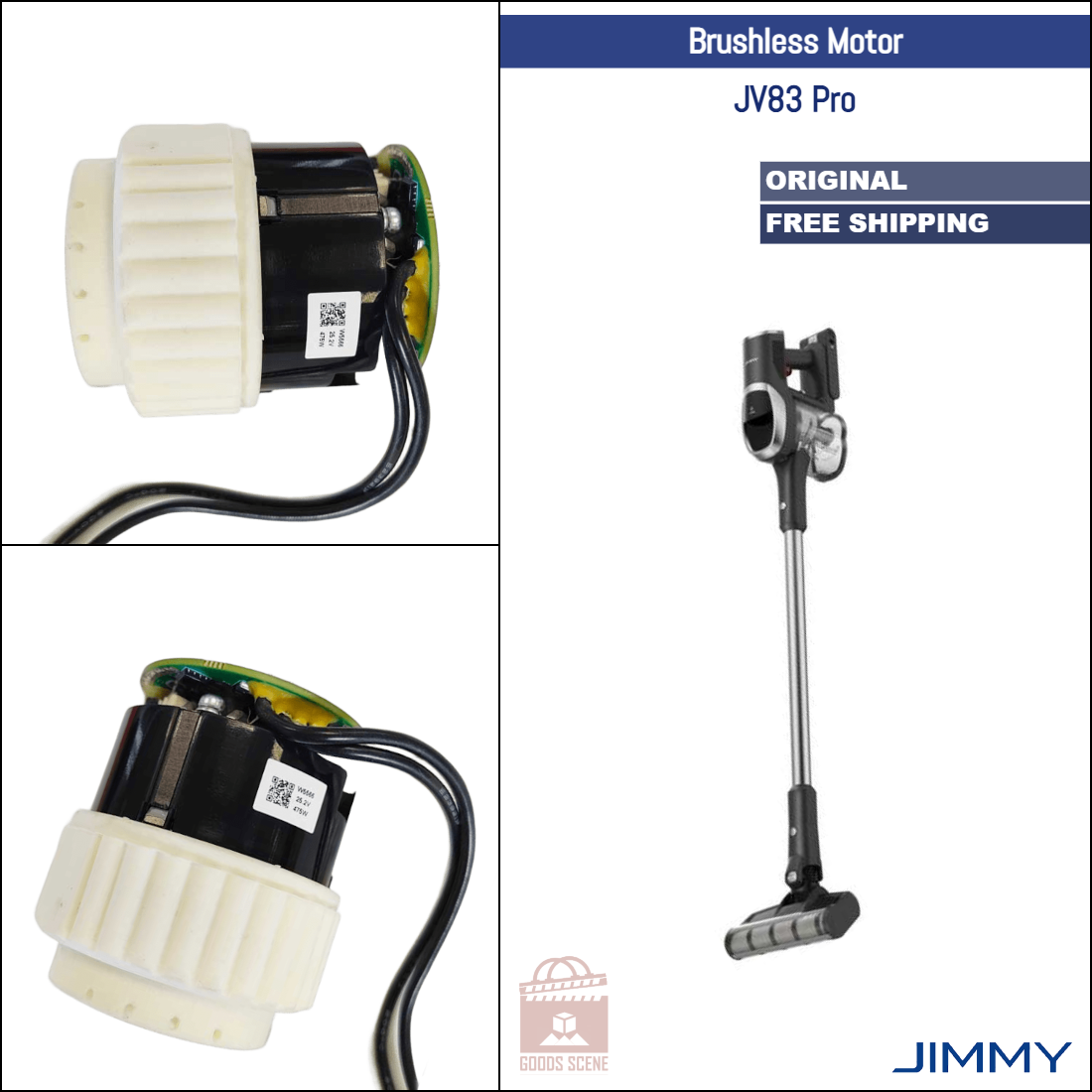 Jimmy JV83 Pro | Original Spare & Repair Parts: Brushless Motor