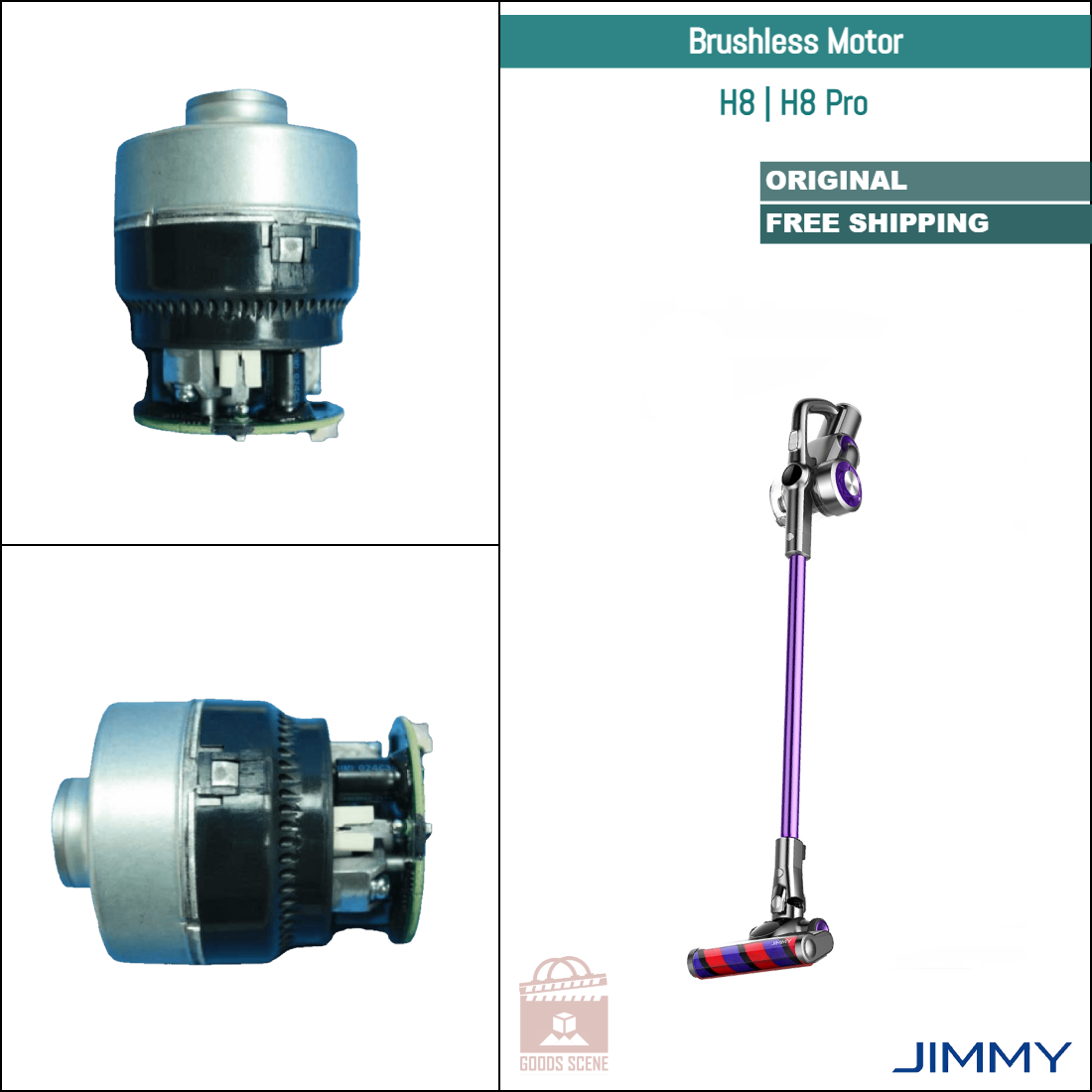 Jimmy H8, H8 Pro | Original Spare & Repair Parts: Brushless Motor