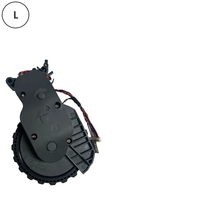 Roborock Qrevo Pro, Qrevo S | Original Spare & Repair Parts: Main Right & Left Wheels