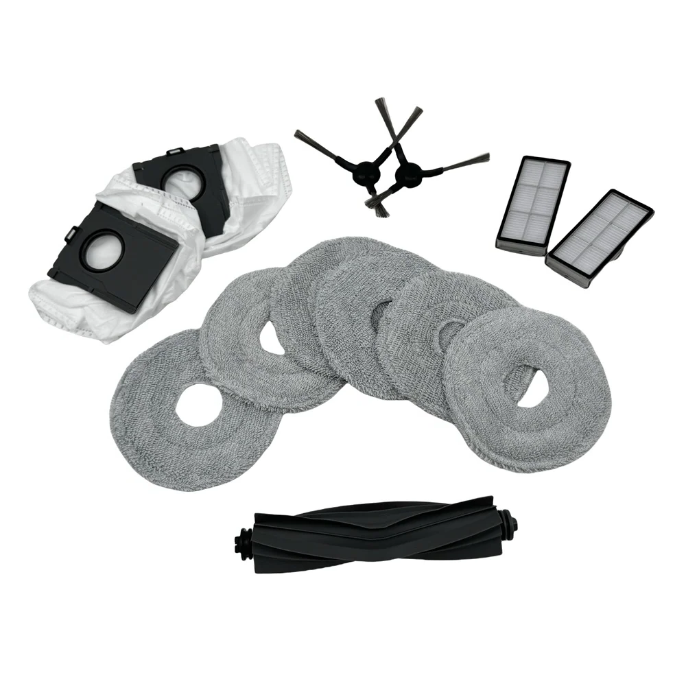 Dreame L10s Ultra, L10s Pro Ultra, X30 Ultra, L30 Pro Ultra, E30 Ultra | Original Consumable Parts & Accessories: Brushes, Mops, HEPA Filters, Dust Bags (Kit)