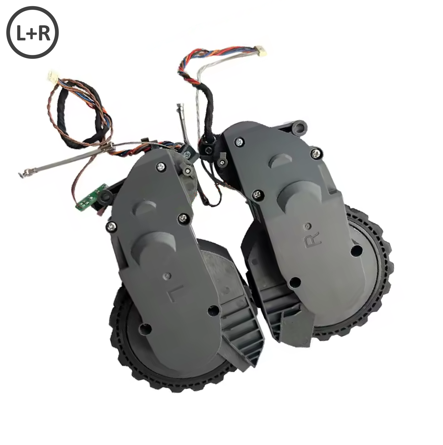 Roborock Saros 10R | Original Spare & Repair Parts: Main Left & Right Wheels, Front Wheel