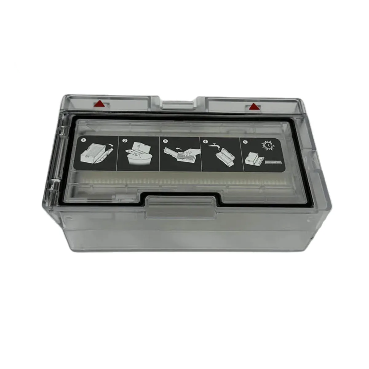 Roborock S8, S8+, S8 Pro Ultra | Original Spare Parts & Accessories: Dustbin Dust Box with HEPA Filter