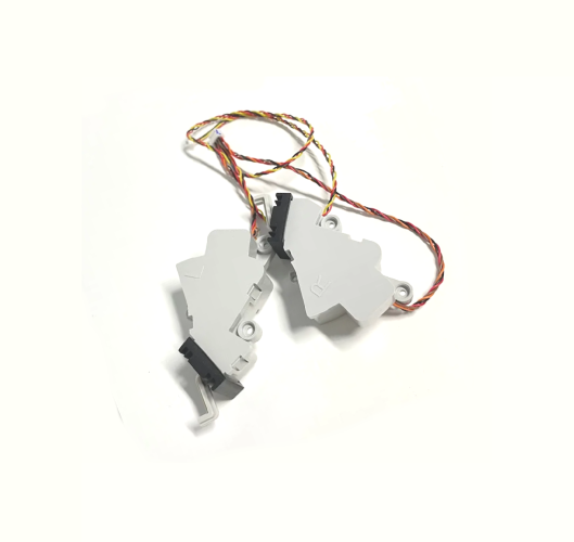 Roborock S7, S70, S75 | Originale reserve- og reparasjonsdeler: Vanntank og mopp-klutmontering Deteksjonssele foran støtfangermontering