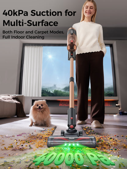 Proscenic P11 Ultra Cordless Stick Vacuum Cleaner | 50KPa Suction & Green Laser