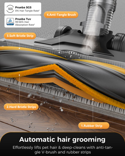 Proscenic P15 Cordless Stick Vacuum Cleaner | 50KPa Suction & GreenEye Technology