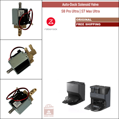 Roborock S8 Pro Ultra, S7 Max Ultra | Original Spare Parts & Accessories For Auto Dock: Solenoid Valve