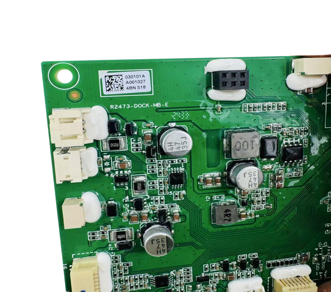 Roborock S7, S7+, S7 Max Ultra, S7 MaxV Ultra, S7 Pro Ultra | Originale reservedeler og reparasjonsdeler: Bytting av hovedkort for hovedkort