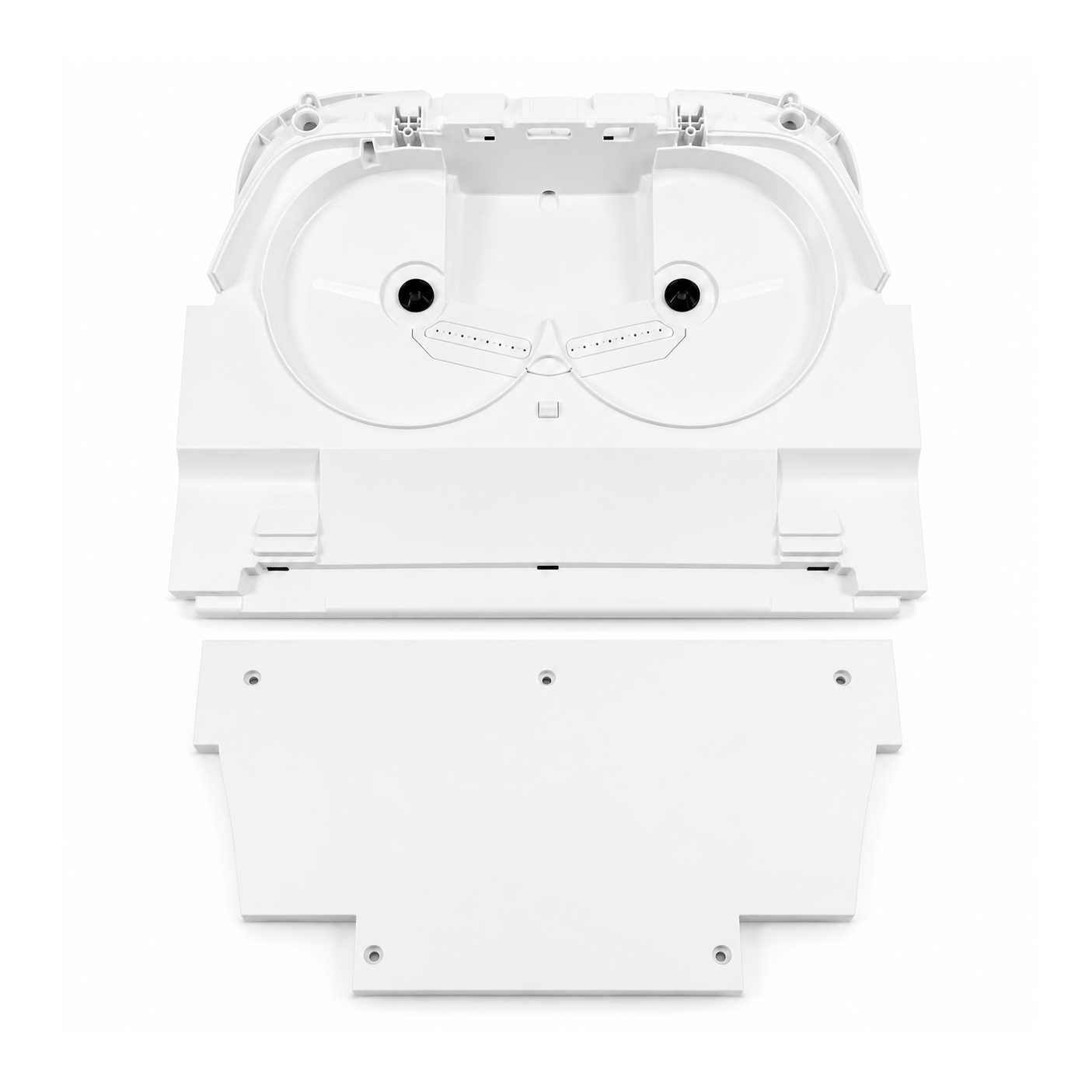 Dreame X50 Ultra, X50 Ultra Complete | Original Spare Parts & Accessories For Auto Dock: Mop Cleaning Dock Tray With Base, White