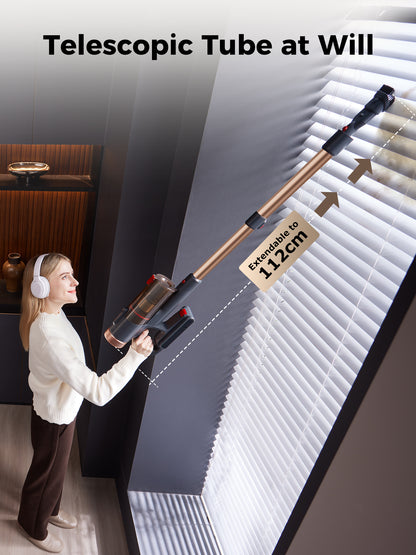 Proscenic P11 Ultra Cordless Stick Vacuum Cleaner | 50KPa Suction & Green Laser