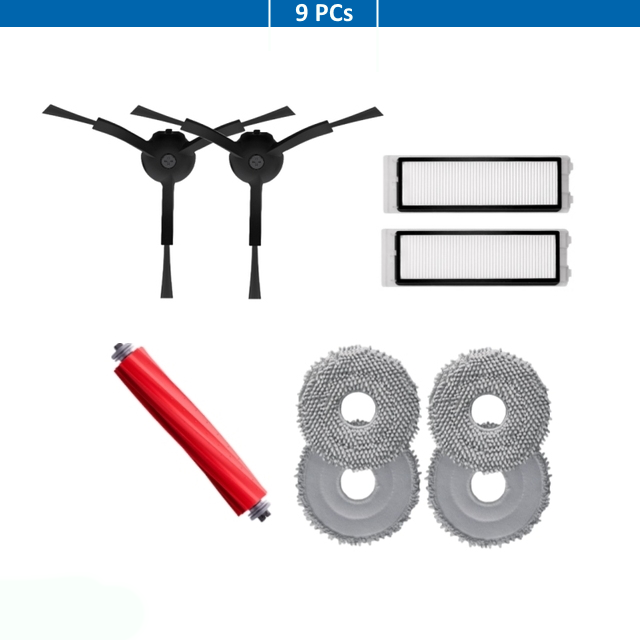 Roborock Q Revo MaxV, Q Revo Pro, Q Revo S, Q Revo Plus | Original Consumable Parts & Accessories:  Brushes, Mops, HEPA Filters & Dust Bags