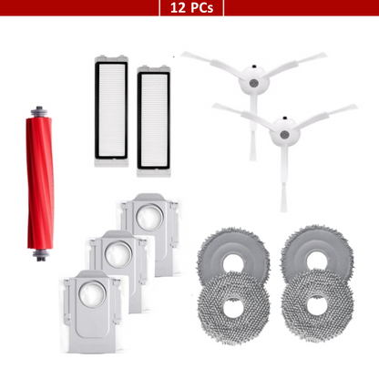 Roborock Q Revo MaxV, Q Revo Pro, Q Revo S, Q Revo Plus | Original Consumable Parts & Accessories:  Brushes, Mops, HEPA Filters & Dust Bags