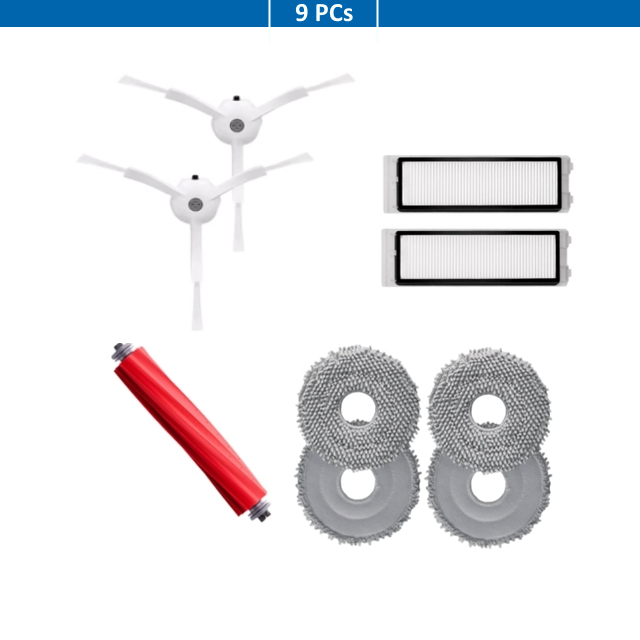 Roborock Q Revo MaxV, Q Revo Pro, Q Revo S, Q Revo Plus | Original Consumable Parts & Accessories:  Brushes, Mops, HEPA Filters & Dust Bags