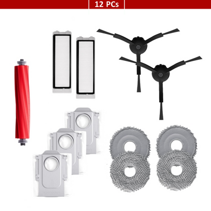Roborock Q Revo MaxV, Q Revo Pro, Q Revo S, Q Revo Plus | Original Consumable Parts & Accessories:  Brushes, Mops, HEPA Filters & Dust Bags