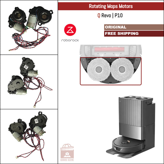 Roborock Q Revo, P10 | Original Repair Parts: Left & Right Spinning Mops Rack Gearbox Motors