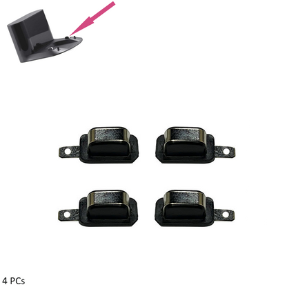 Roborock S4, S5, S6, S7, S8 & Q7 Serieses | Original Spare & Repair Parts: Charging Contacts Pieces For Standard Dock Charger - Black Or White