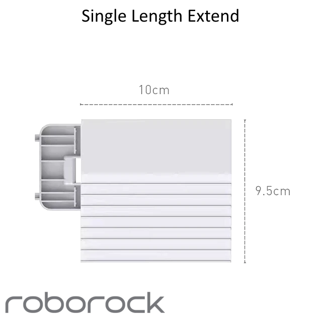 Roborock S4 Max, S5 Max, S6 Pure, S6 MaxV, S7, Q5, Q7, Q Revo og forskjellige modeller | Originale reservedeler og tilbehør: Døråpningshjelperampe