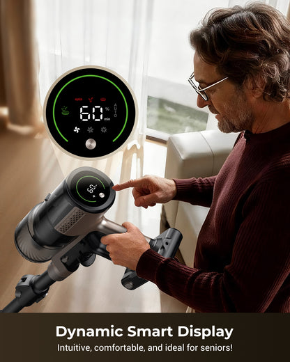 Proscenic P20 OnePass Cordless Stick Vacuum Cleaner | 70KPa Suction & Vacuum Mop