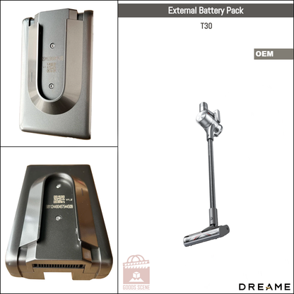 Dreame T30 | Original Spare & Repair Parts: OEM Removable Battery Pack Replacement