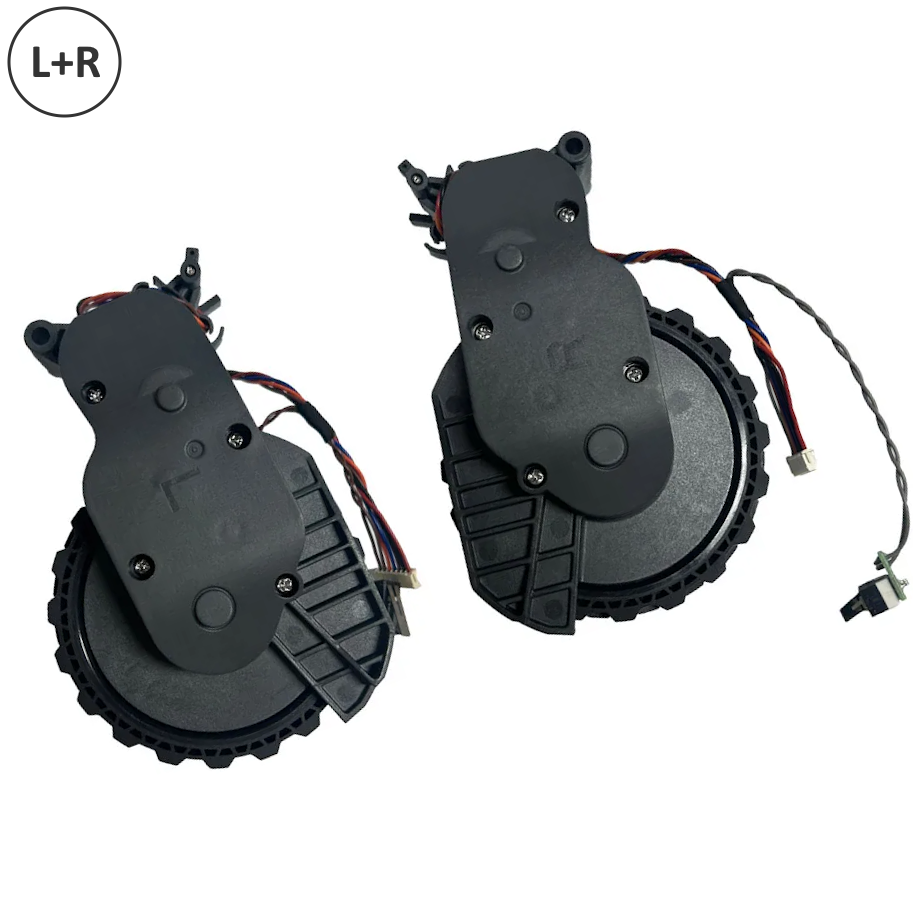 Roborock Qrevo Pro, Qrevo S | Original Spare & Repair Parts: Main Right & Left Wheels