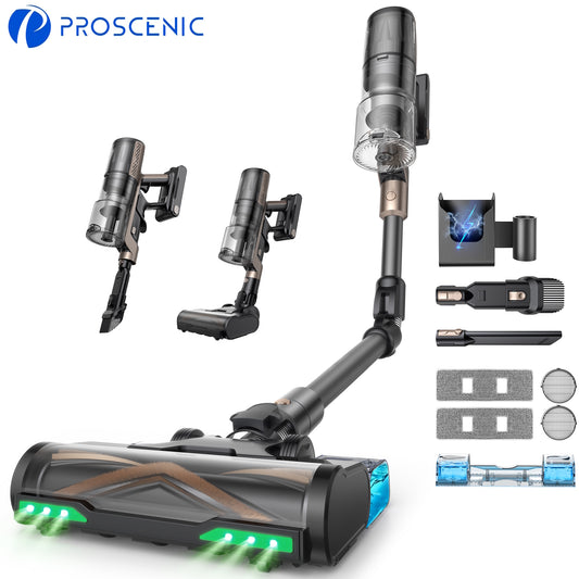 Proscenic P20 OnePass Cordless Stick Vacuum Cleaner | 70KPa Suction & Vacuum Mop