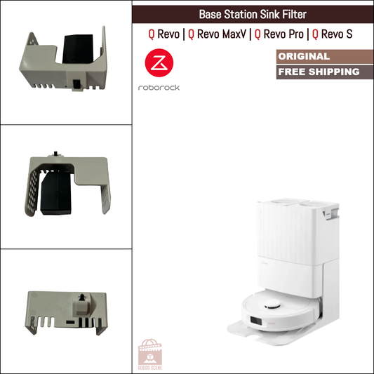 Roborock Q Revo, Qrevo MaxV, Qrevo Pro, Qrevo S | Original Spare & Repair Parts For Auto Dock: Base Station Sink Filter