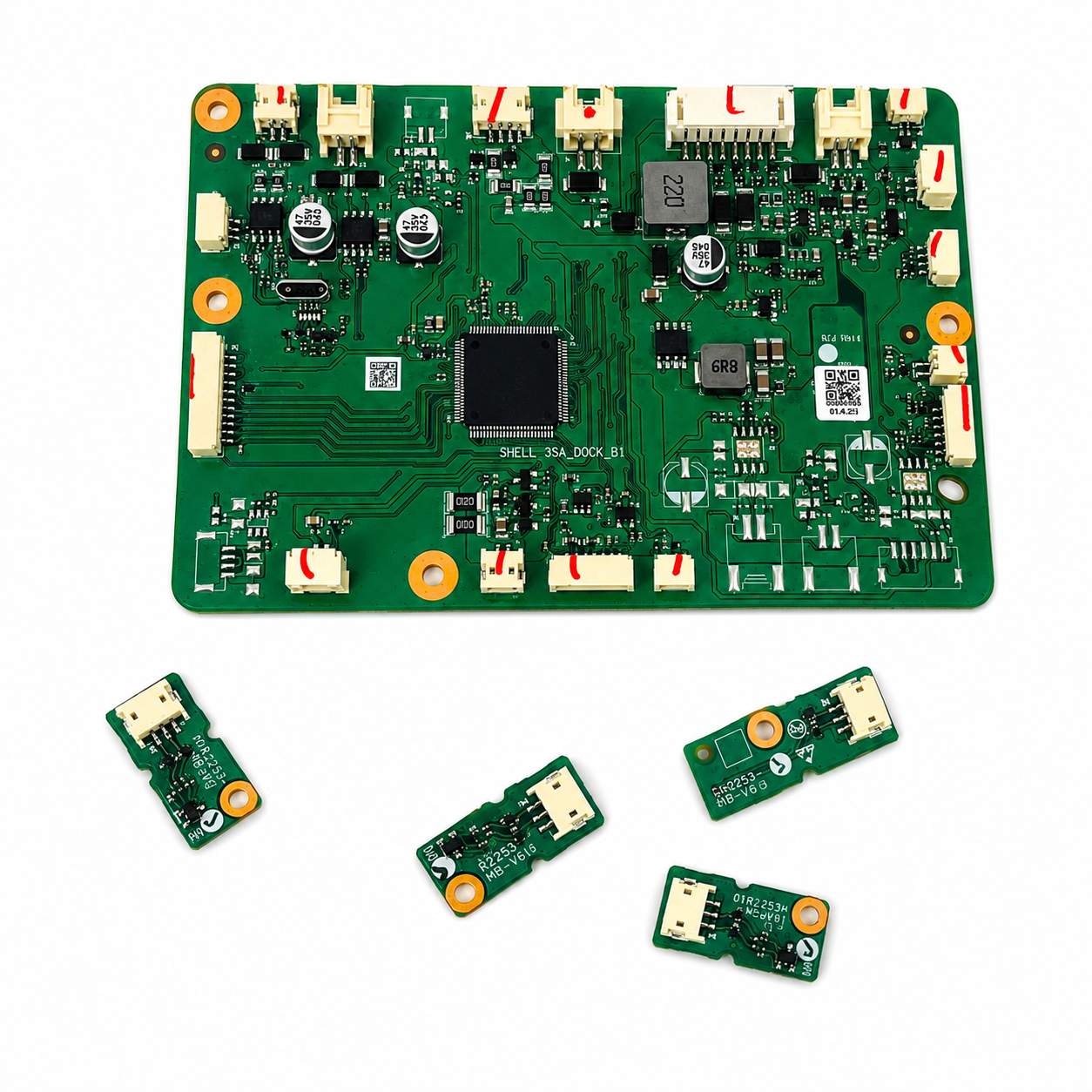 Roborock Saros 10R, Qrevo Curv, Qrevo MaxV, Qrevo Edge, Qrevo Slim | Original Spare & Repair Parts For Auto Empty Dock: Main Motherboard, 220V