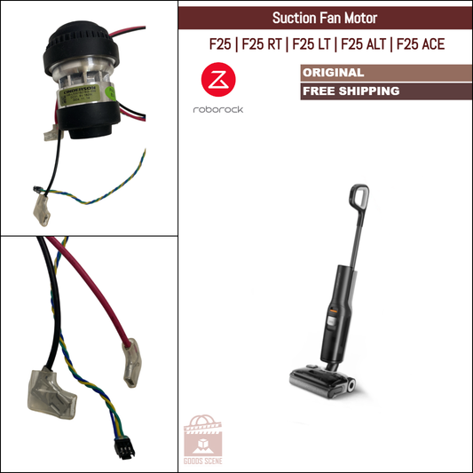 Roborock F25, F25 RT, F25 LT, F25 ALT, F25 ACE | Original Spare & Repair Parts: Fan Motor Assembly