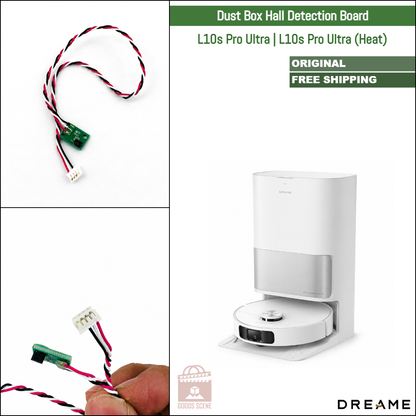 Dreame L10s Pro Ultra, L10s Pro Ultra (Heat) | Original Spare & Repair Parts: Dust Box Hall Detection Board