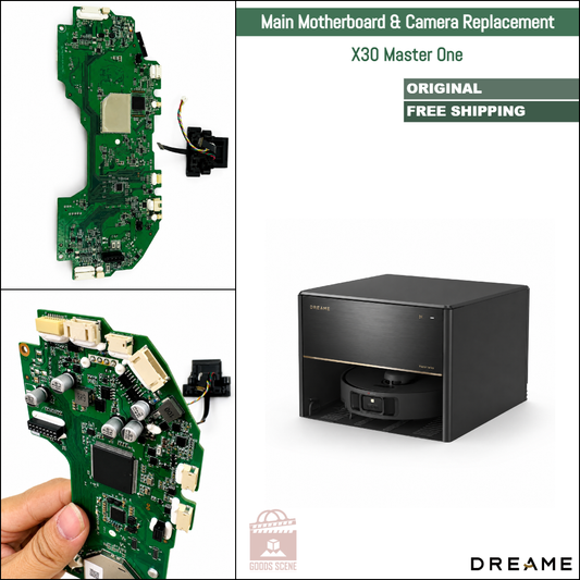Dreame X30 Master One | Original Spare & Repair Parts: Main PCB Motherboard & Camera Replacement, EU Version