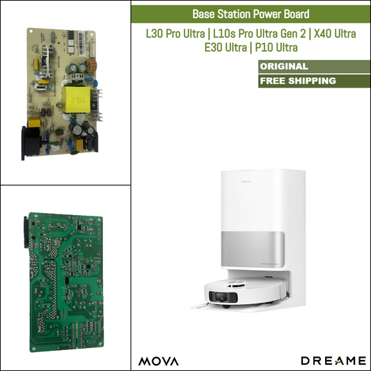 Roborock S7, S7+, S7 Max Ultra, S7 MaxV Ultra, S7 Pro Ultra | Originale reservedeler og reparasjonsdeler: Bytting av hovedkort for hovedkort