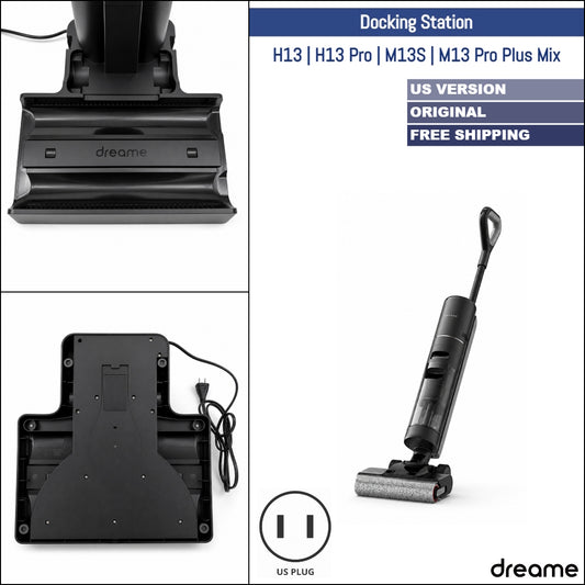 Dreame H13, H13 Pro, M13S, M13 Pro Plus Mix | Original Spare Parts & Accessories: Charging Docking Station, 110V