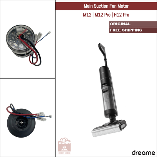 Dreame M12, M12 Pro, H12 Pro | Original Spare & Repair Parts: Main Fan Motor