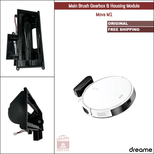 Dreame Mova M1 | Original Spare & Repair Parts: Main Brush Gearbox Motor With Housing