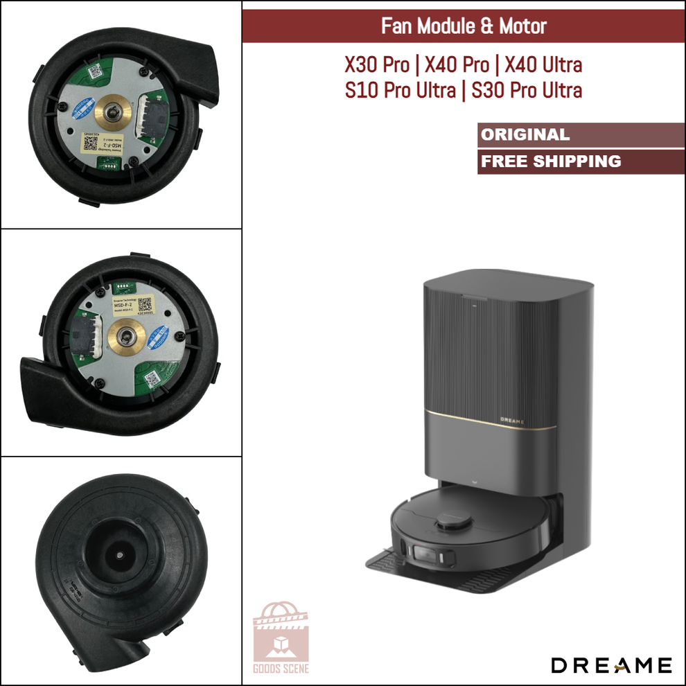 Original Fan Motor Module For Dreame X20, X30, X40 and S10 Serieses ...