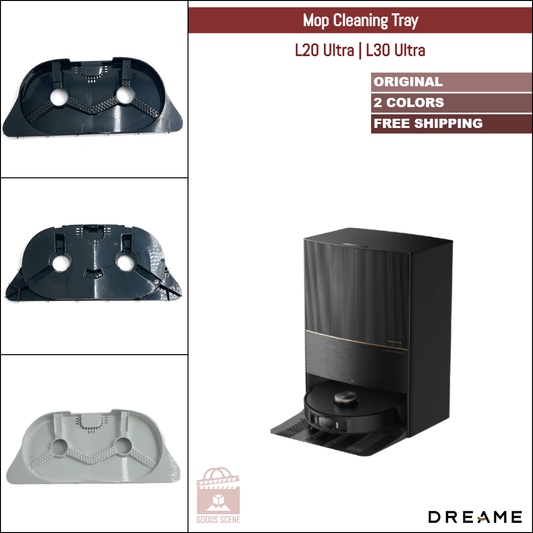 Dreame L20 Ultra, L30 Ultra | Original Spare Parts & Accessories For Auto Dock: Mop Cleaning Dock Tray
